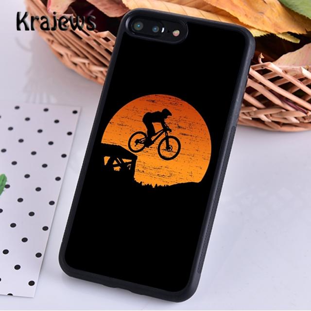 Mountain Bike Biker Biking Cycling Downhill Bicycle Phone Case Cover For iPhone 17 Air 16 15 SE 14 Plus 11 12 13 Pro Max