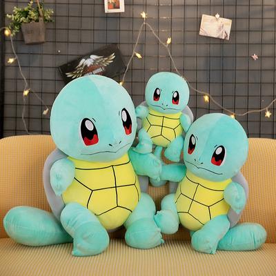 Nová simulační želva hračka Squirtle panenka plyšová hračka pro děti dárek polštář na házení
