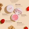 La Pink Strawberry Natural Tinted Lip Balm with Shea & Kokum Butter | Nourished & Soft Lips | 100% Microplastic Free Formulation | 15 Gms
