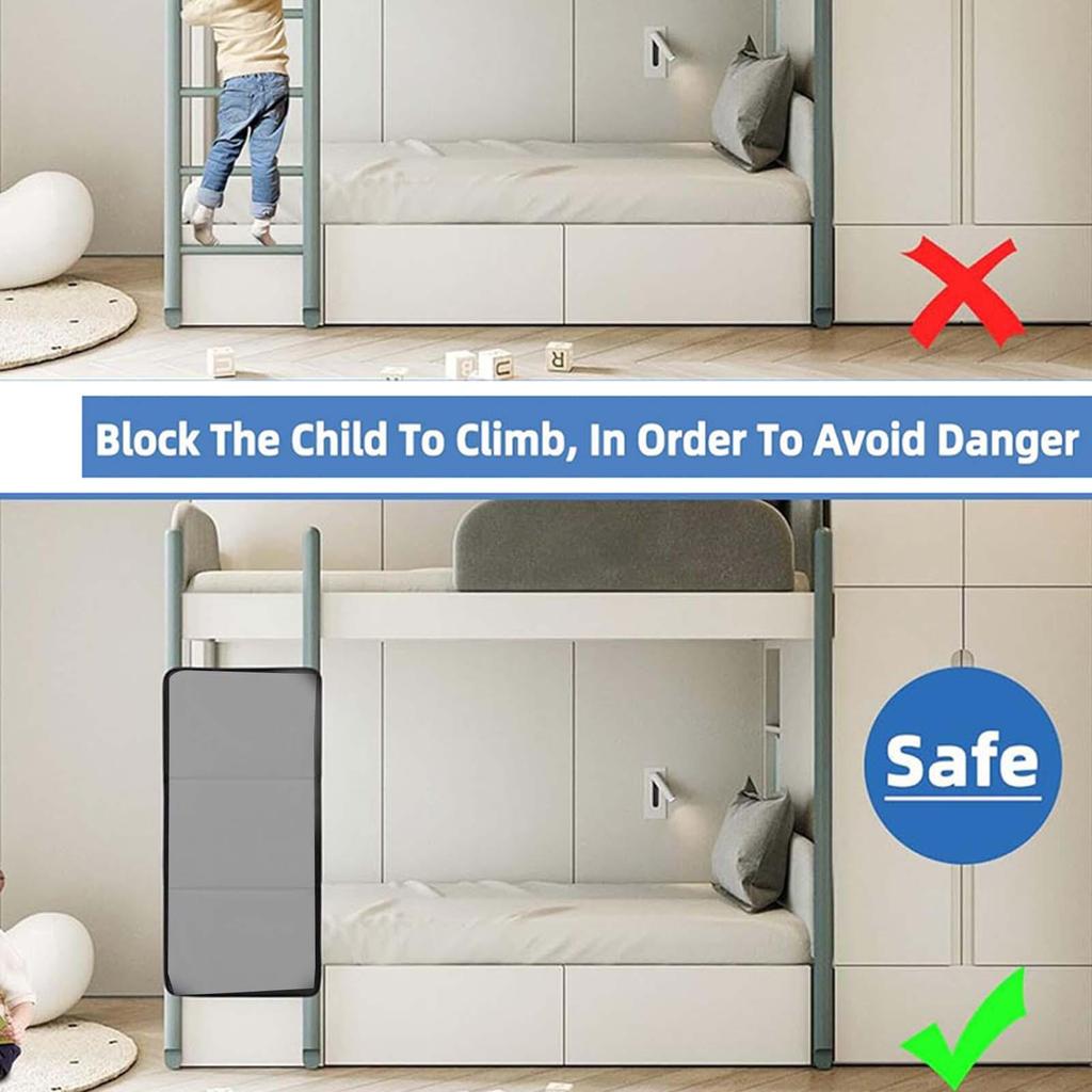 Kids Bunk Bed Ladder Cover Prevent Climbing Ladders Pads for Indoor