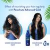 Parachute Advansed Gold Hair Oil 190ml For Strong Nourished Hair With Vitamin E For All Hair Types Daily Coconut Nourishment