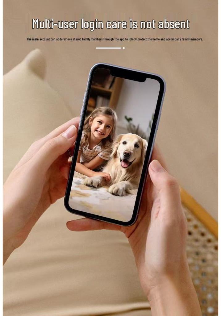 B-Model AI Dual-Lens Pet Monitoring Camera with One-Button Pet Teaser