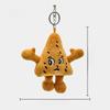 Short Plushies Cava Pile Plush Keychain Doll With Design For Gift And Collection