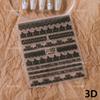 Retro White Lace Fabric Piece Bowknot English Letter Decorative Border Irregular Cloth Block Adhesive Nail Art Stickers Decals