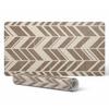 Protective Desk Mat With Geometric Retro Pattern Graphic 120X60 Cm