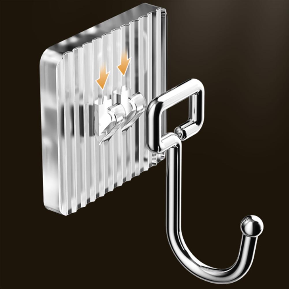 Acrylic Acrylic Wall Hook No Punching Strong Acrylic