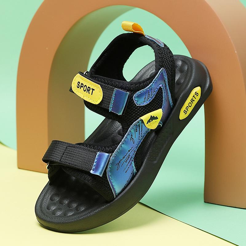Dětské boty Ležérní boty Trendové boty Dětský trend Všechno se hodí Ležérní móda Boty s otočným knoflíkem Dětské venkovní sandály