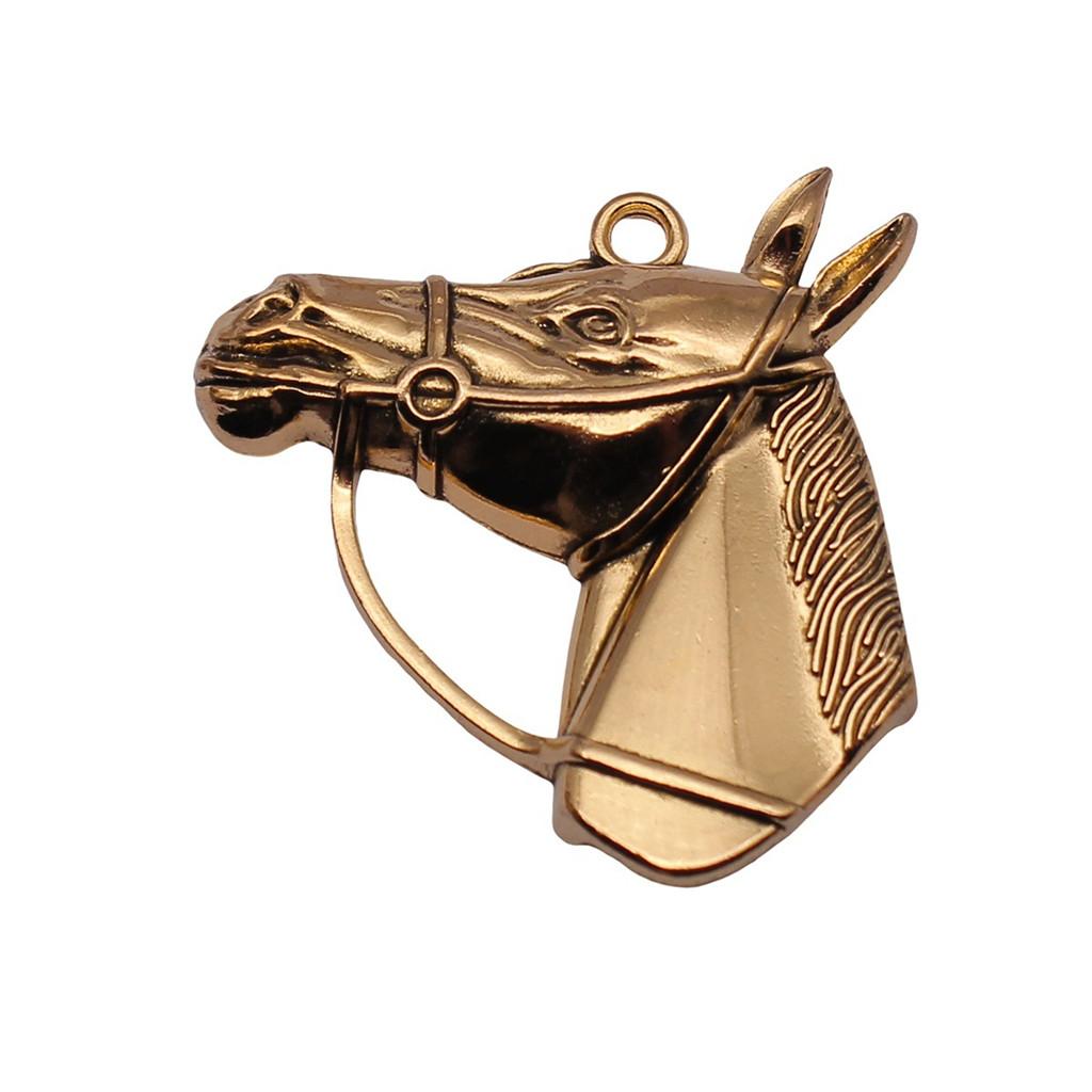 Antique Horse Pendants Metal Animal Charms For DIY Jewelry Handmade Craft Supplies