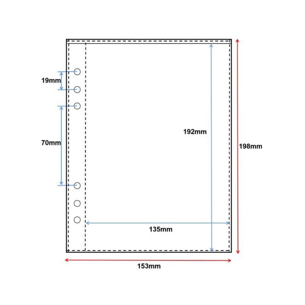 Transparent Photo Album A5/A8 Idol Card Collection Binder  Kpop Idol Photo Storage