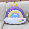 New kindergarten schoolbag Korean version of foreign style rainbow bear backpack cute EVA hard shell backpack