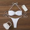 Xingcheng 2026 Sexy Solid Color European & American Two-Piece Bikini Swimwear for Women