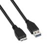 Aisens USB 3.0 Cable Aisens A105-0044/ Usb Male - Microusb Male/ Up To 9w/ 625mbps/ 2m/ Black