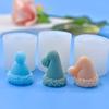 Christmas Hat Silicone Mold Festive Atmosphere Chocolate Molds Exquisite Candy Baking Molds Cupcake Decors Cooking Mold