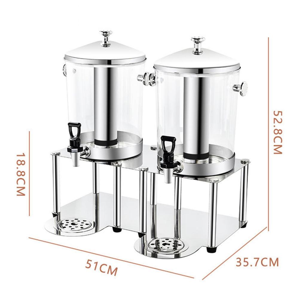 Barrel Drink Dispenser with Ice Holder for Events And Gatherings