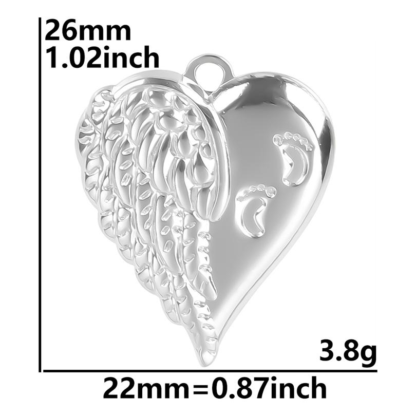 Fashion Silver Color Sickle The Sword Pendant Stainless Steel Pendants For Jewelry Making Supplies Turkish Eye Wing Charm Bulk