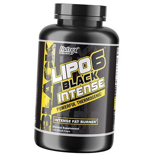 

Fat burner, ultra-concentrate, Lipo-6 Black Intense, Nutrex 60caps (02152021) 60caps