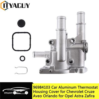 25192228 96984103 55578419 Engine Coolant Thermostat Housing for Chevrolet Chevy Cruze Aveo Orlando for Opel Astra Zafira