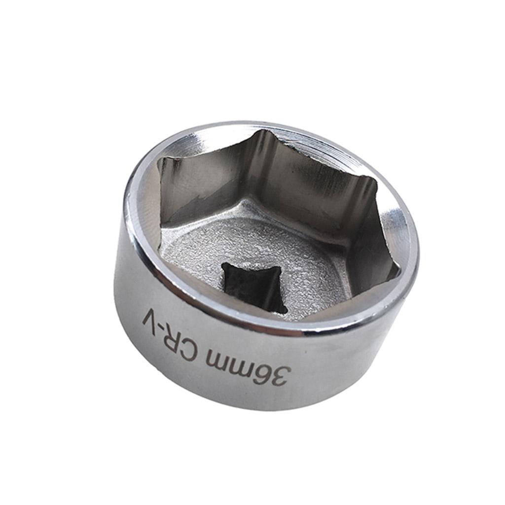 Oil Filter Removing Tool Wrench Socket Remover for Car 36mm Oil Filter Socket