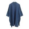 Munich Unused Made in Japan Long sleeve denim Tunic OS Blue Tagged Women Used