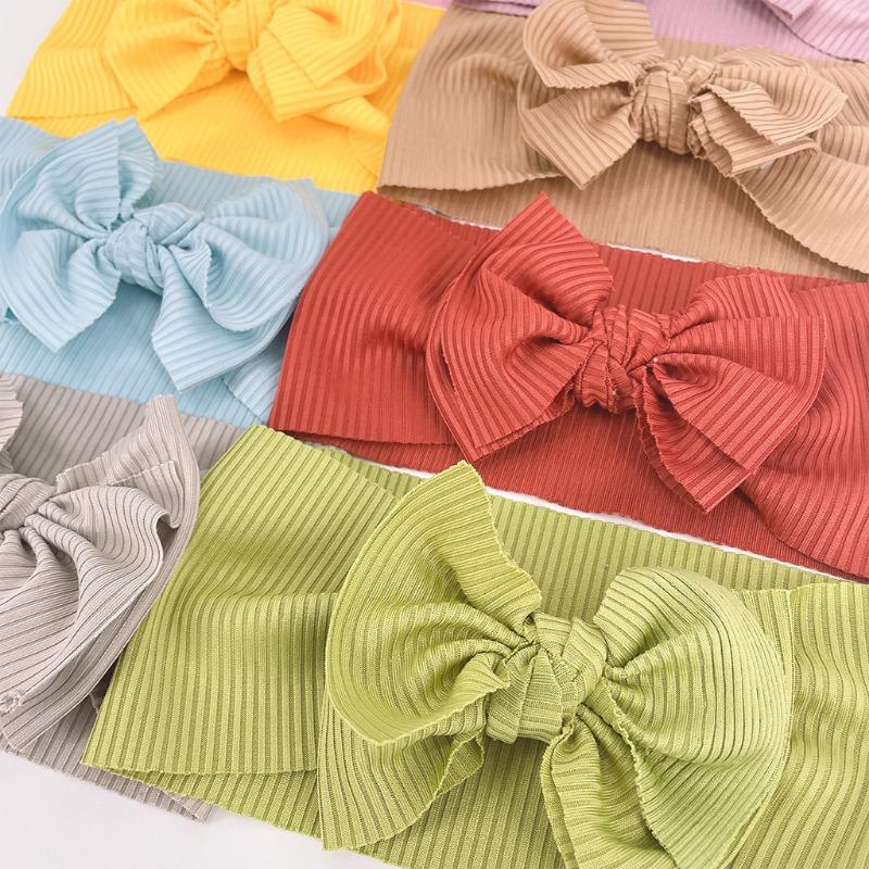 New Baby Bow Headscarf, Cute Headband for Infants and Toddlers, Princess Children's Hair Accessories