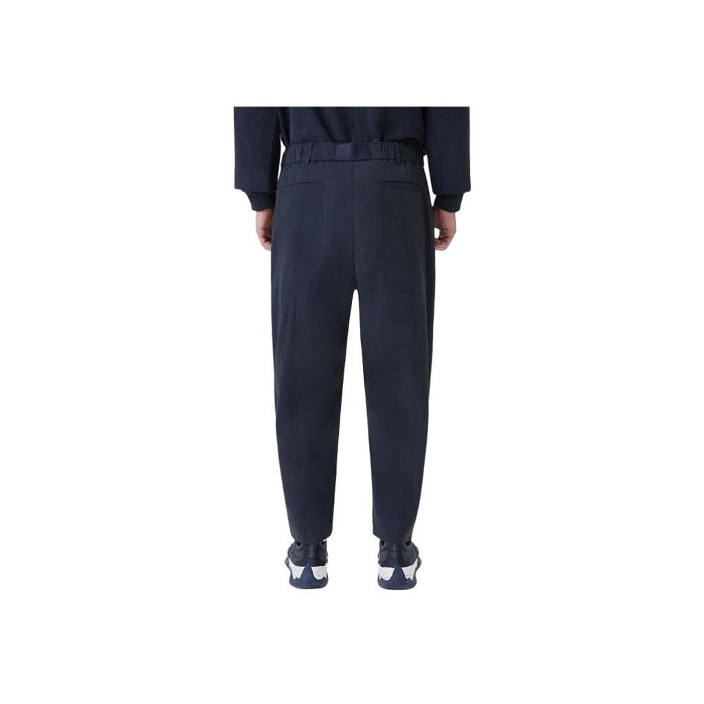 Li Ning Jackie Chan Kung Fu Series Xiantian Yiqi Straight Loose Casual Pants Men Pants Charcoal-Black AKXT037-1