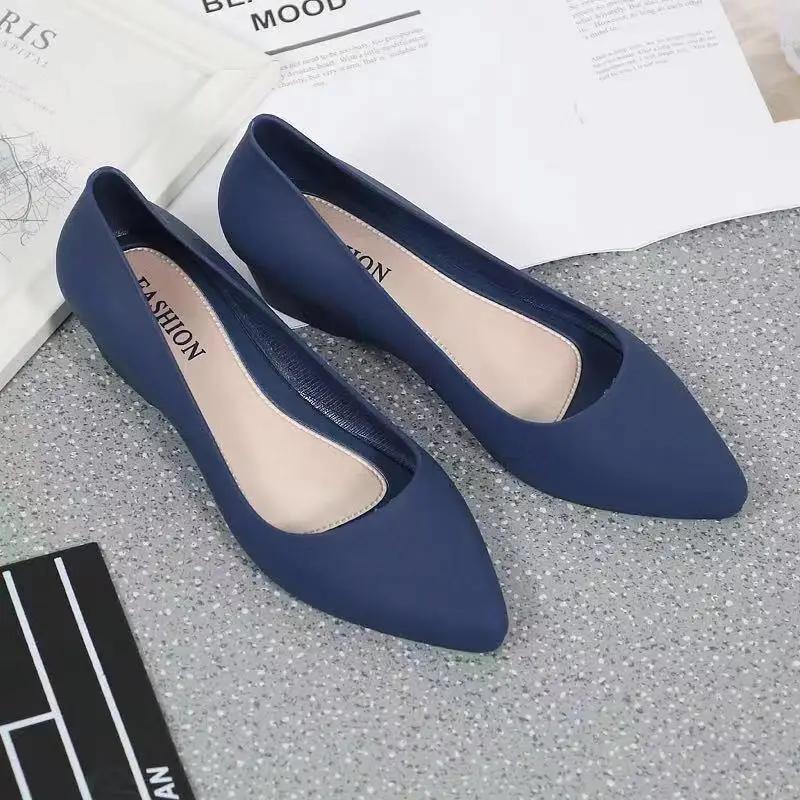 

Fashion Comemore Woman Moccasins Ladies Flat Shoes Shoes Pointed Toe Red Rain Boots Office Shallow Spring Female Loafers Women Casual 39 36 синий