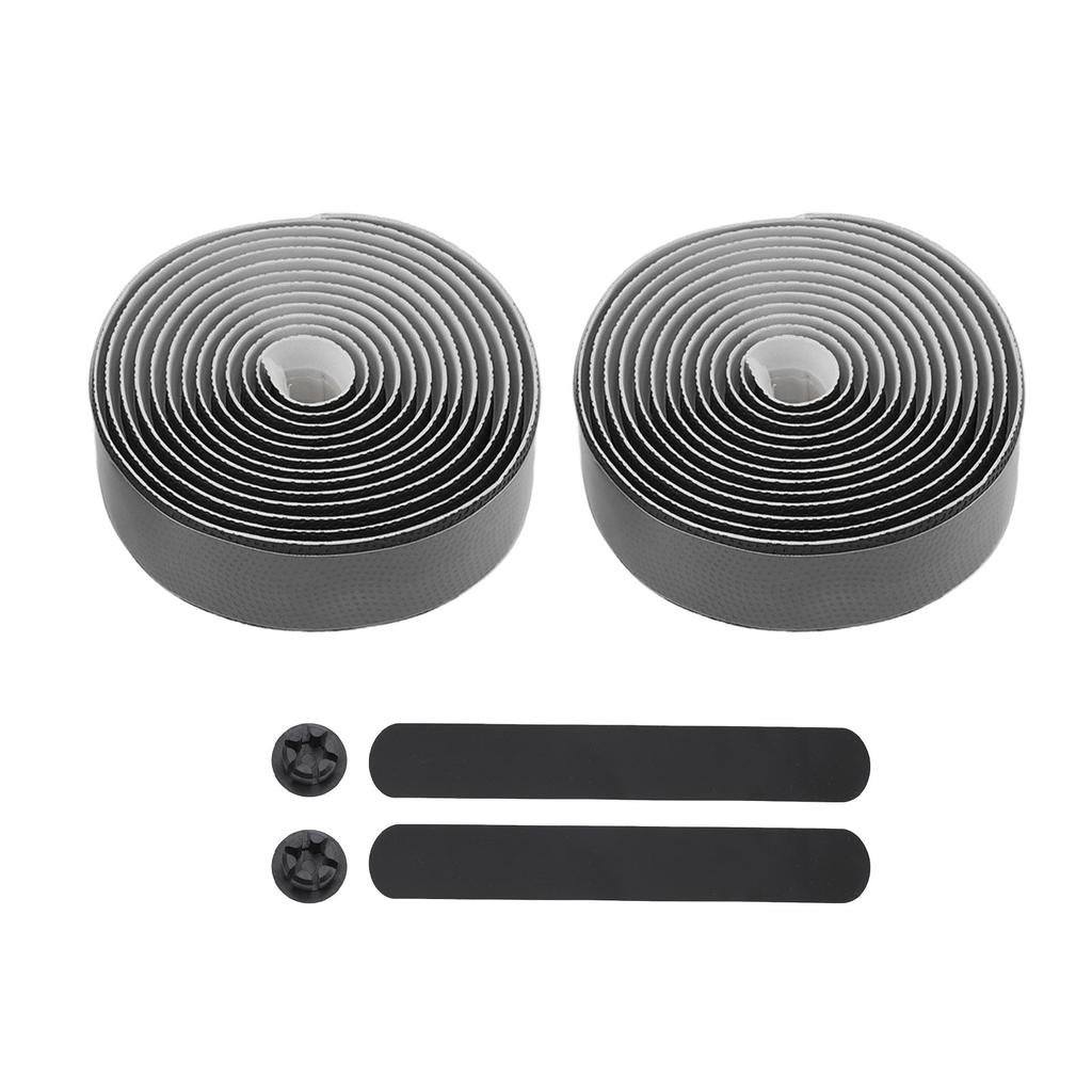 1Pair Bike Handle Grip Tape Breathable Lightweight Anti Slip Shock Absorption Bike Cycling Handle Grip Wrap for Bike