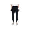 Urban Tech Lace-Up Casual Tapered Knit Sports Pants Men Bottoms Black T11M421603A-BK