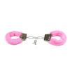 1 Set Adult Product Solid Color Plush Handcuffs Couple Game Fun Toy Handcuffs Accessories