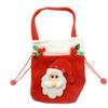 Christmas decorative supplies Christmas backpack cloth bag brushed cloth gift bag old man snowman gift Christmas candy bag