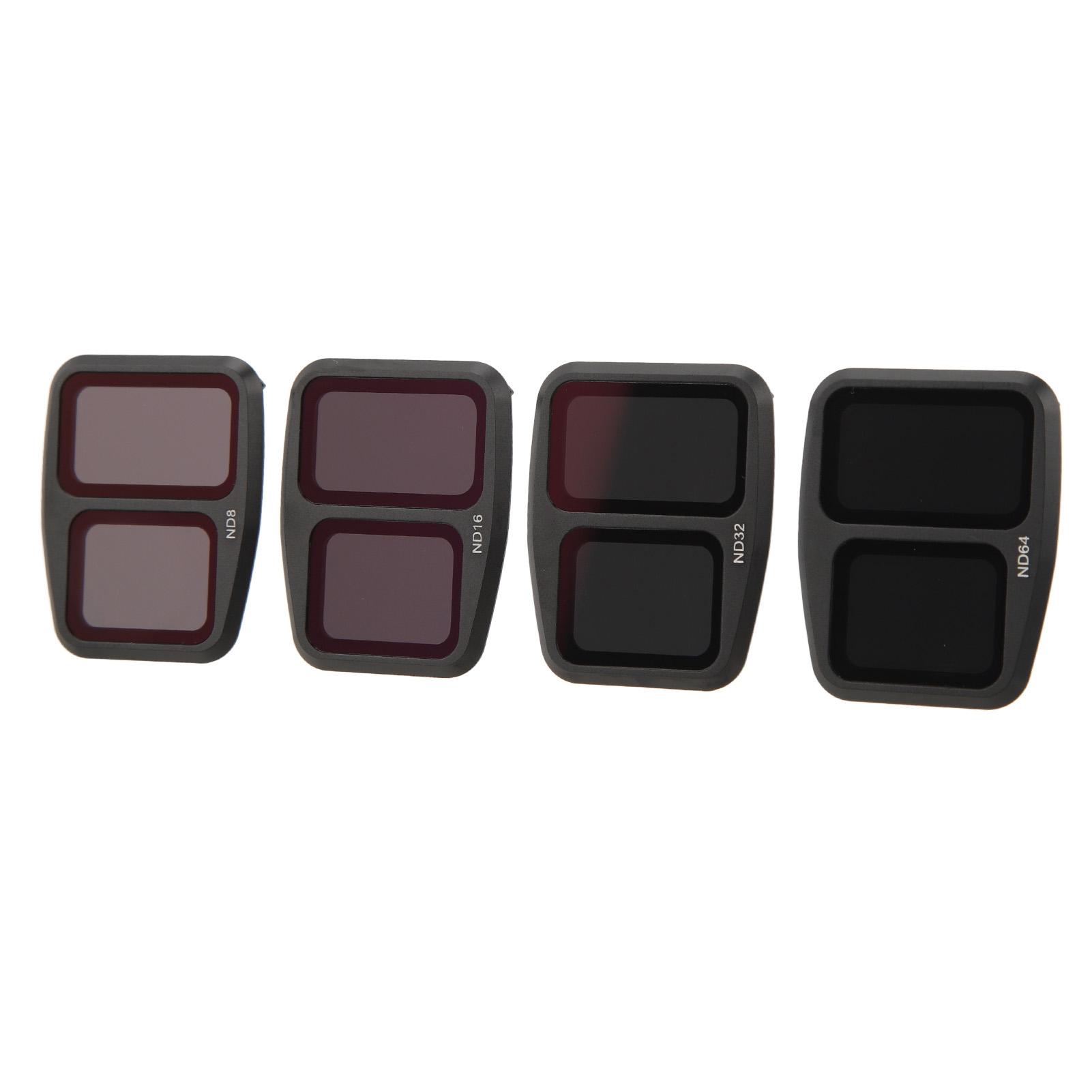 

Набор ND-фильтров для дрона DJI Air 3 ND8 ND16 ND32 ND64 Фильтр Аксессуар для объектива дрона Рамка из алюминиевого сплава Оптическое стекло