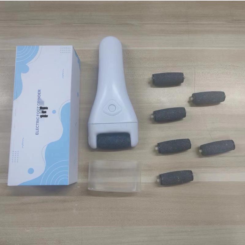USB Rechargeable Electric Foot File with Digital Display, Water-Resistant Callus Remover, and Automatic Pedicure Tool.