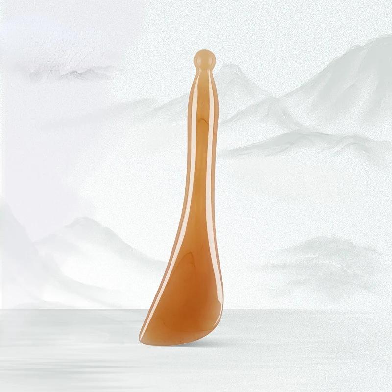 Resin Face Lifting Guasha Scraping Massage Facial Tools Massage Plate Reduce Puffiness Nose Lifting Nose Massager