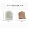Toast Silicone Mold Handmade DIY Small Toast Slice Mold for Making Scented Candles