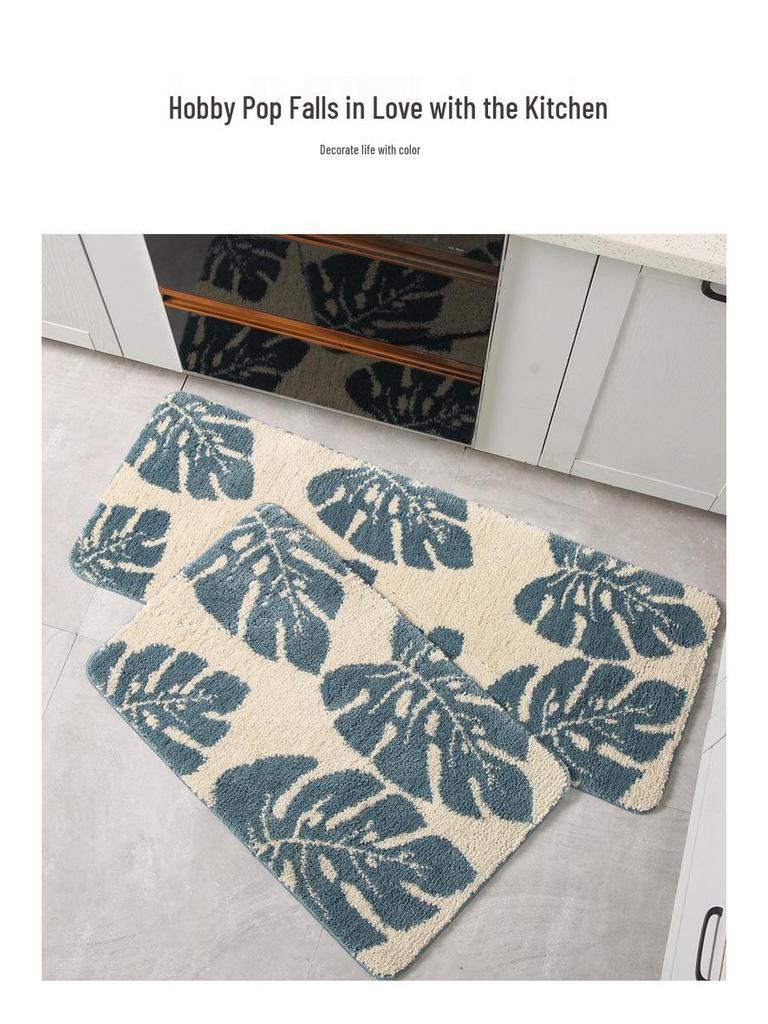 Multifunctional Non-slip Water-absorbent Floor Mat for Bathroom, Bedroom, and Kitchen