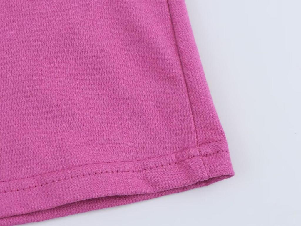 2025 Spring Women's European & American Style Versatile Print T-shirt