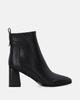 Classic Black Women' Leather Ankle Boots Classic Black Women' Leather Ankle Boots 39
