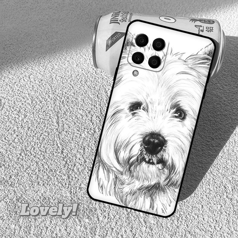 Westie Dog Case For Samsung Galaxy M53 M16 M11 M21 M31 M35 M12 M13 M14 M15 M36 M56 M32 M52 M55 M34 M54