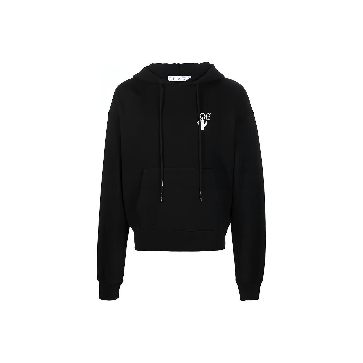 

Off-White Caravaggio Over Hoodie Черные/Разноцветные мужские топы OMBB037F21FLE0091084 L