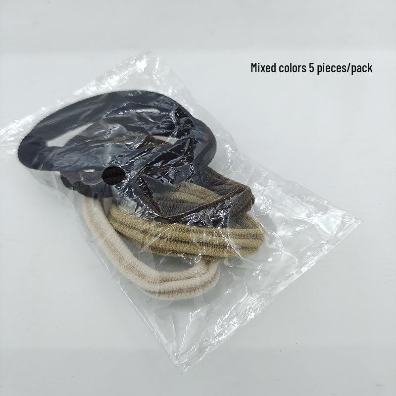 Bären-Haargummi: Nicht schädigendes, Hochelastisches, Verdicktes Haaraccessoire für hohe Pferdeschwänze.