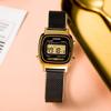 Casio Ανδρικό Νεανικό Μαύρο Ρολόι LA670WEMB-1 LA670WEMB-1