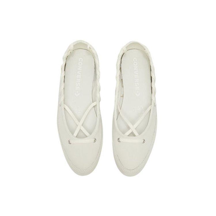 Converse Chuck Taylor All Star Lace-Up Comfortable Breathable Low-Top Canvas Shoes Women Sneakers White 563505C