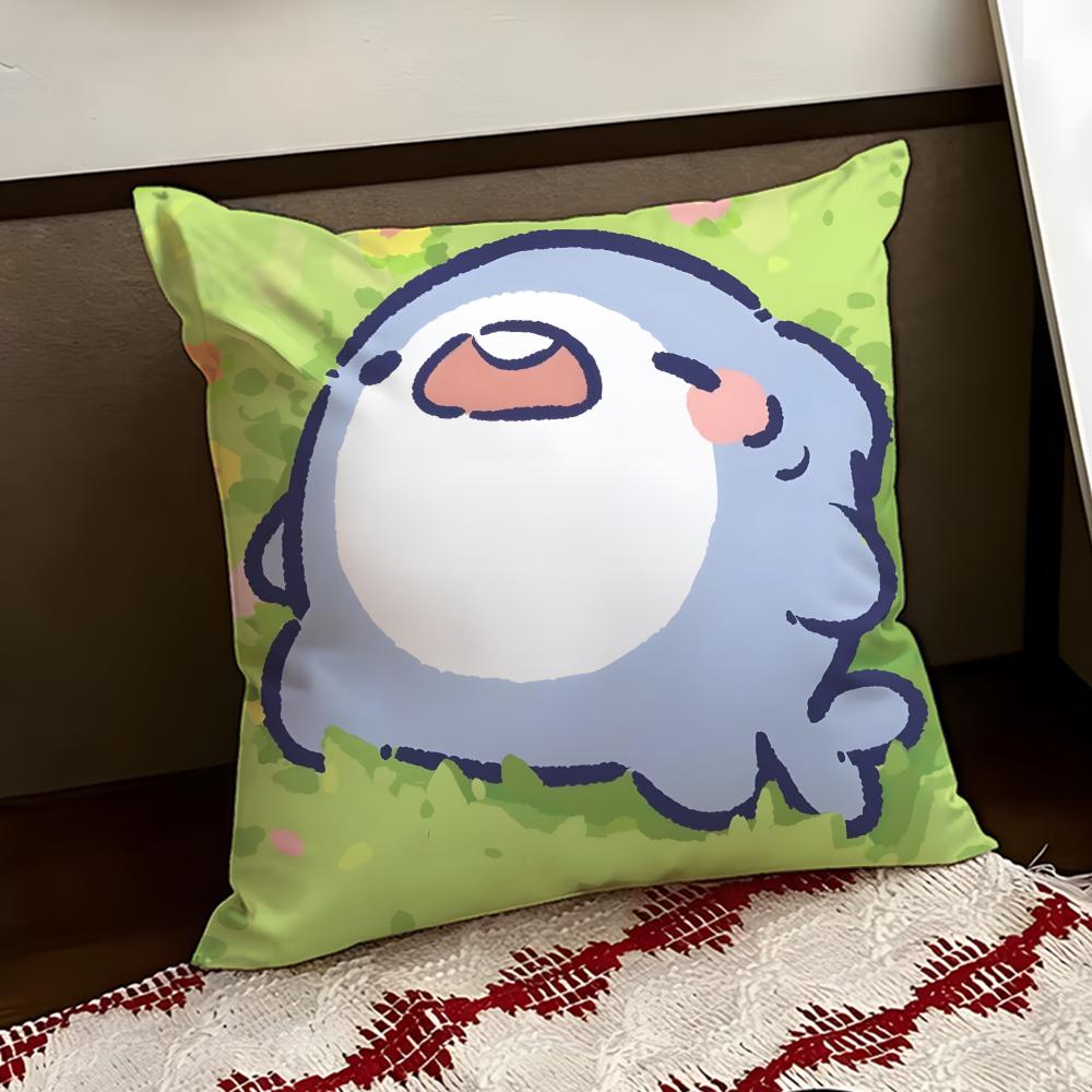 FFat SShark Cushion Cover Reversible Soft Durable Pillow Cover Home  Car MultiScene Use for Daily Comfort