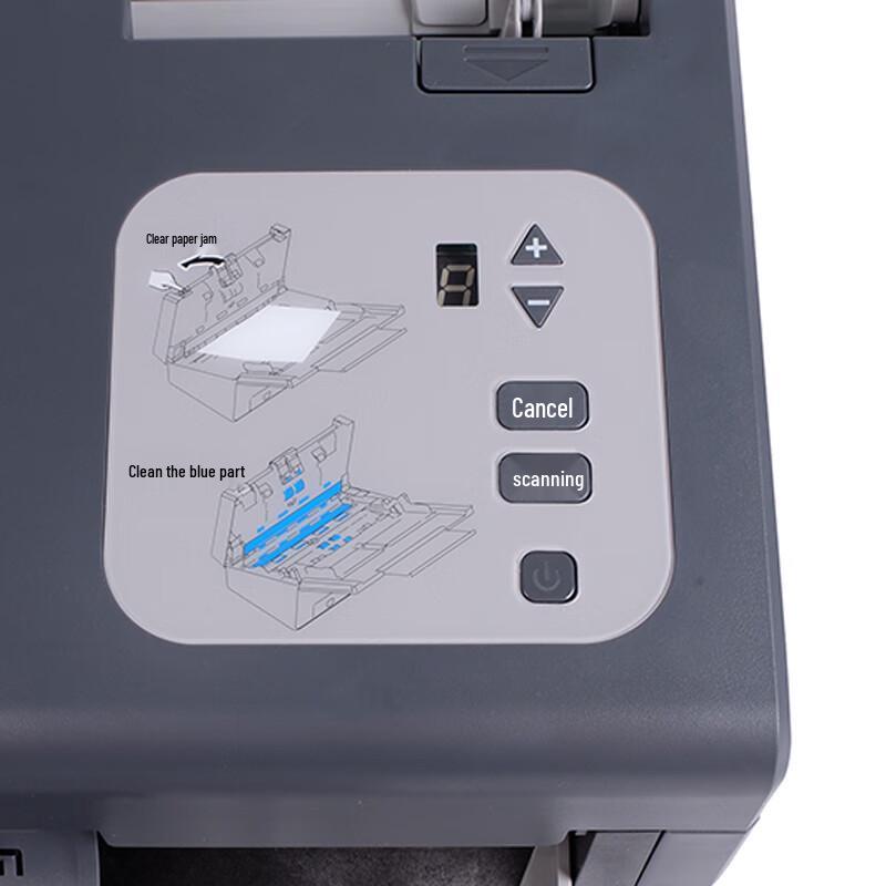 Zitu H7200 A4 High-Speed Auto-Feed Document Scanner CN plug (adapter included)