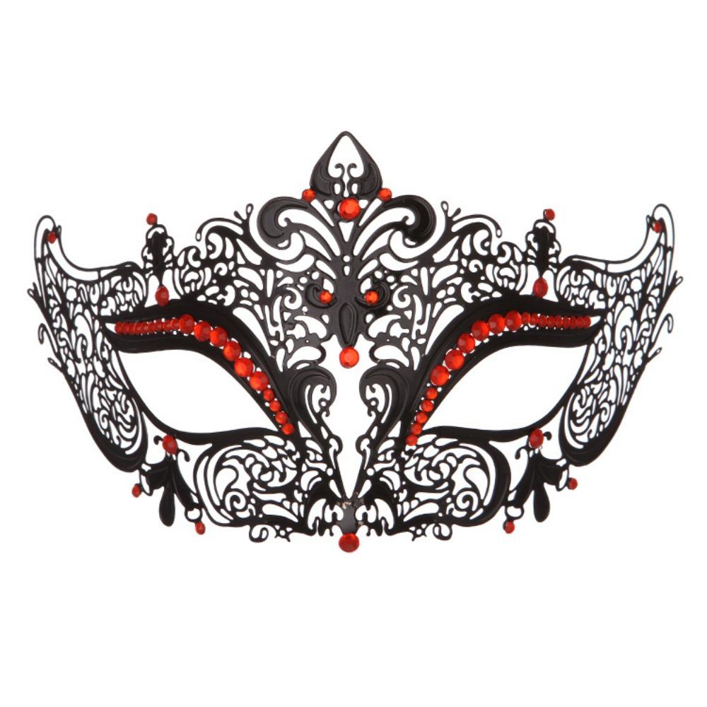 

Vintage Retro Half Face Mask Creative Metal Eye Mask Masquerade Mask Masquerade Jewelry Style 1