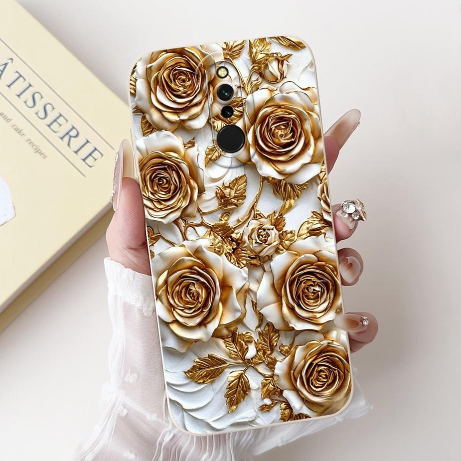 For Xiaomi Redmi 8 Case Redmi8A Cute Happy Cat Cartoon Cover Shockproof Soft TPU Phone Case For Xiaomi Redmi 8A 8 Redmi8 A Shell