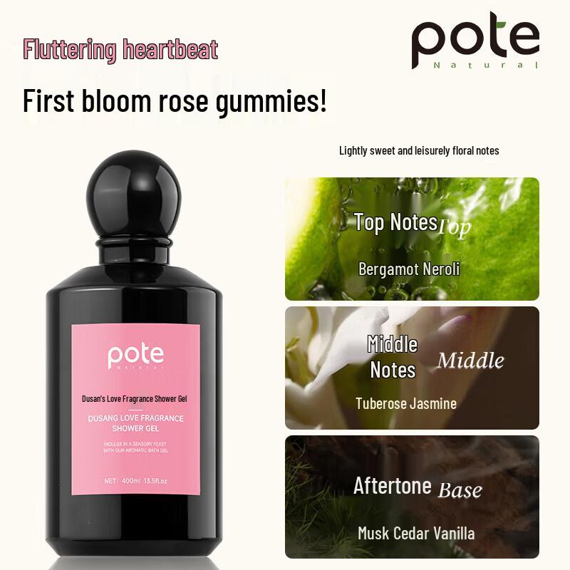Boitea Do Son Love Rose Scented Shower Gel Duo Pack