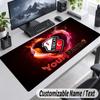 Custom Name Text Mouse Pad FC Utrecht Personalized Desk Pad For Work And Gaming
