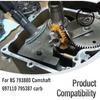Huthbrother 2* Pack 697110 Crankcase Gasket & 795387 2* Pack Oil Seal Compatible With BS