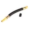 4PCS Flexible Rubber Flexible Tire Valve 140mm Tyre Valve Extension Tire Center Daily Maintenance